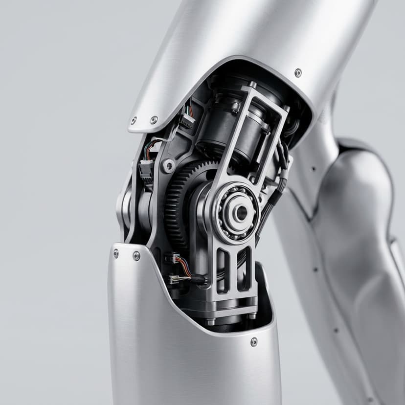 Humanoid Robot Integrated Joint Module With Brake And Encoder