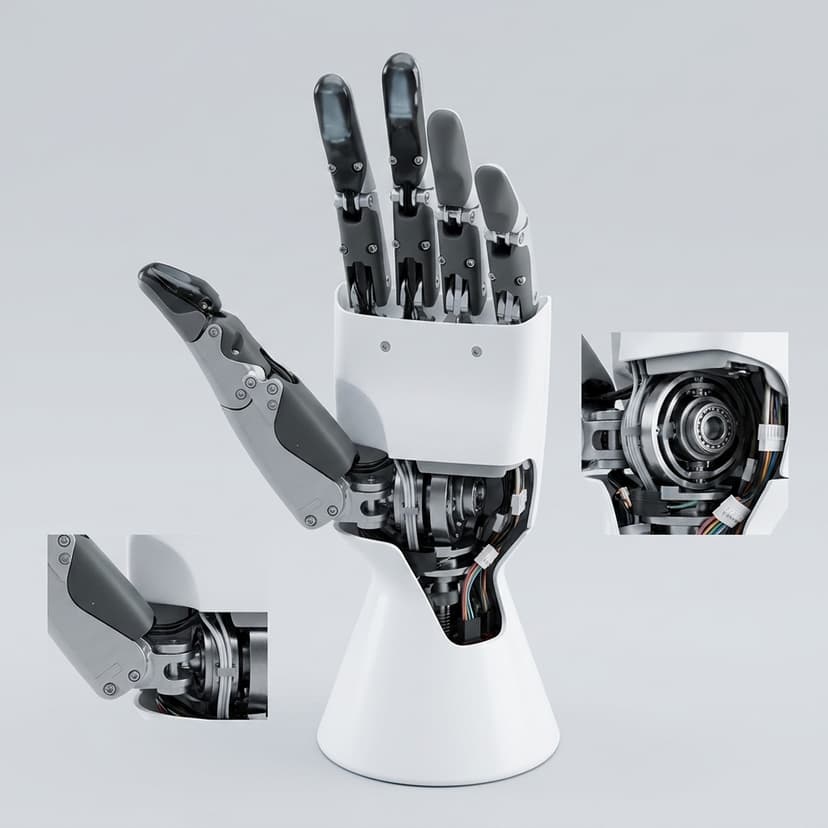 Linear Actuator Humanoid Arm