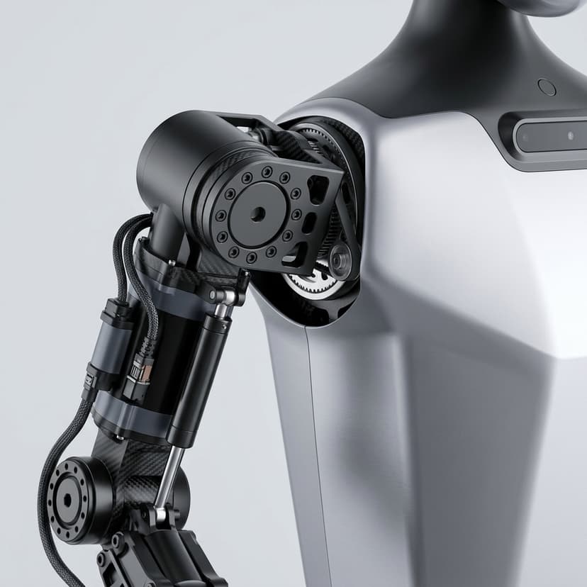 Linear Actuator Humanoid Arm