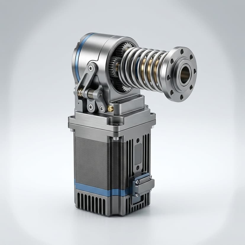 Humanoid Robot Leg Linear Series Elastic Actuator Joint